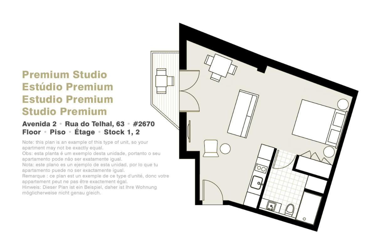 Serviced - Avenida Appartement