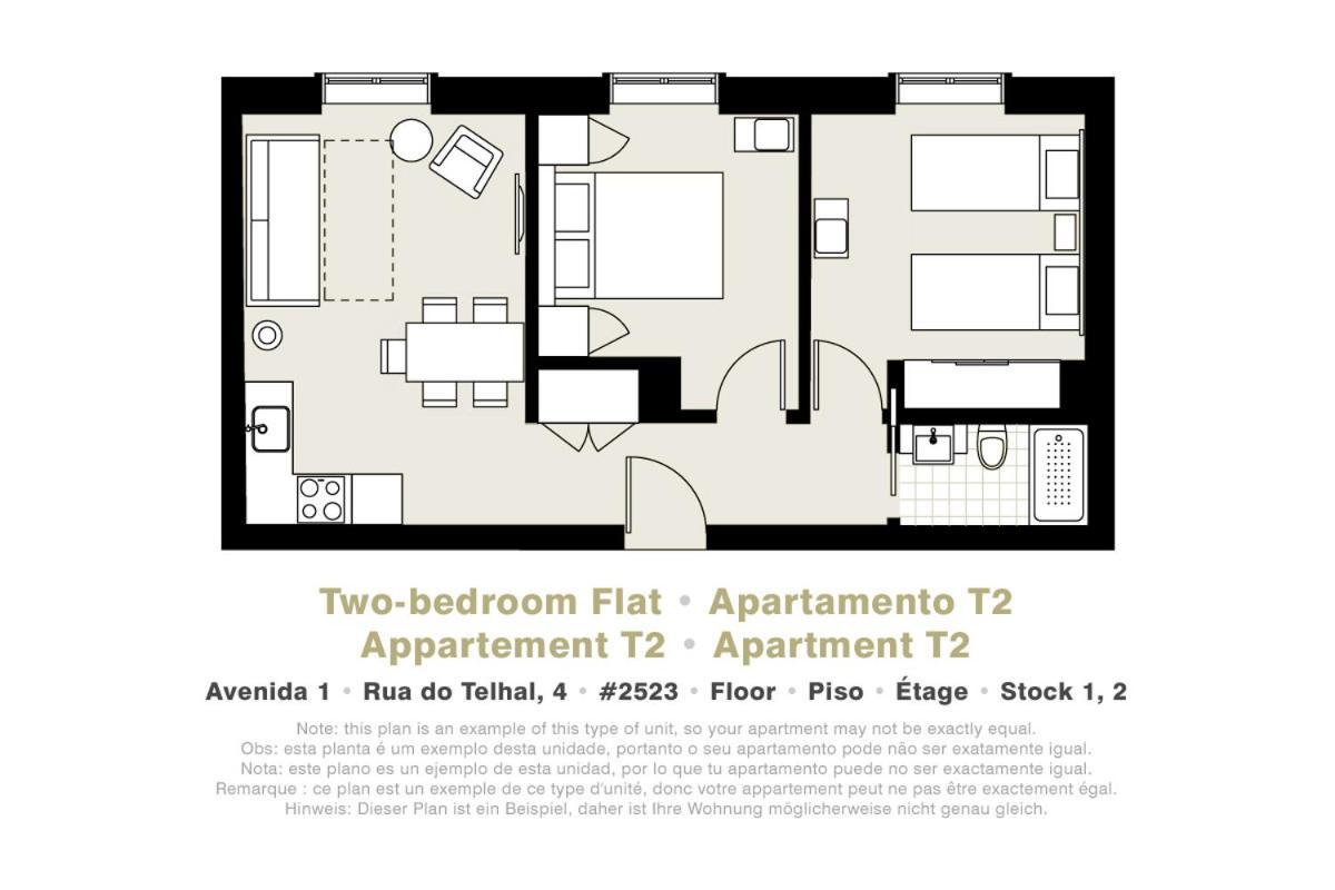 Serviced - Avenida Appartement